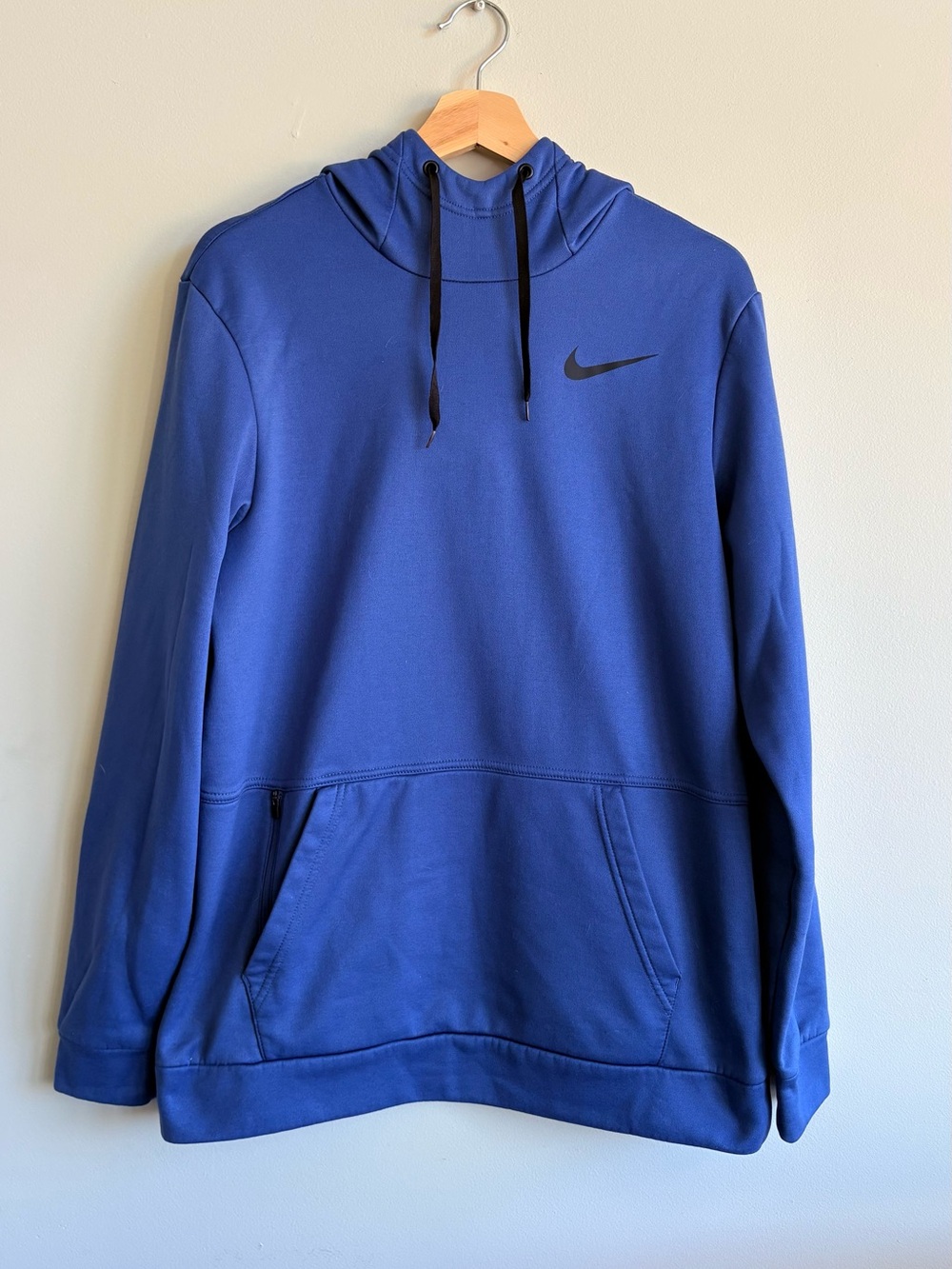 Nike Men's Blue Pullover Hoodie
